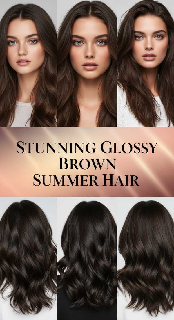 Stunning Glossy Brown Summer Hair 69f262ca4e7a8