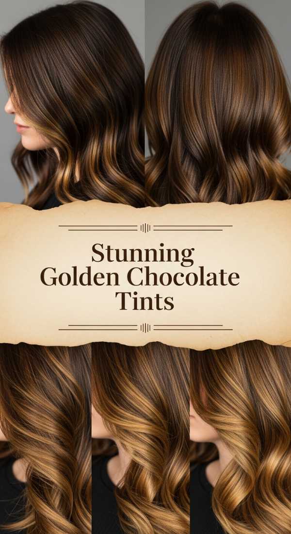 Stunning Golden Chocolate Tints 69eceda311bbe