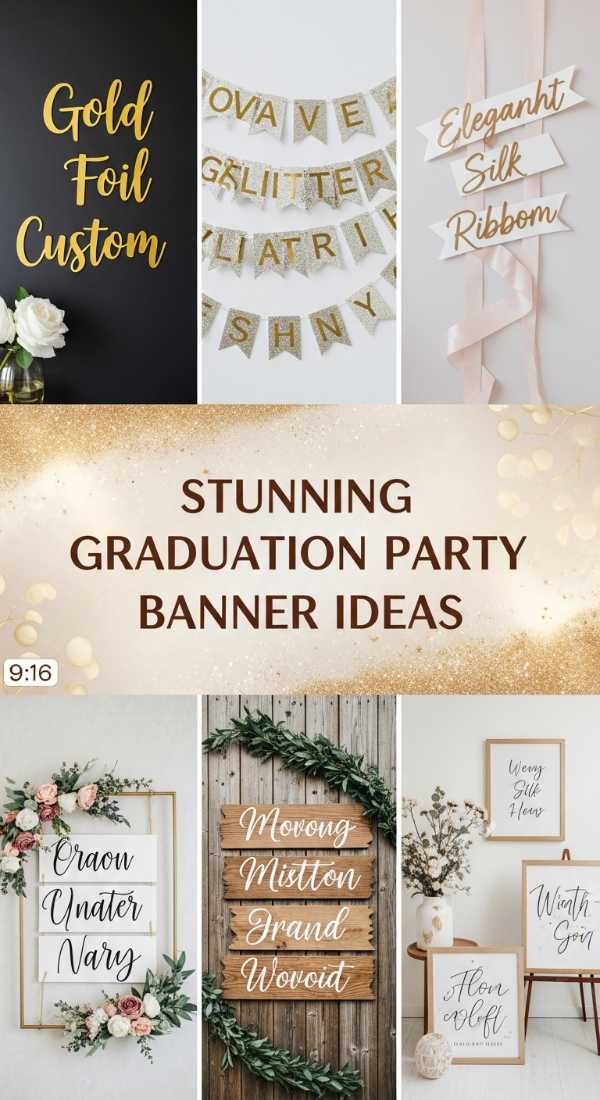 Stunning Graduation Party Banner Ideas 69df234e66272