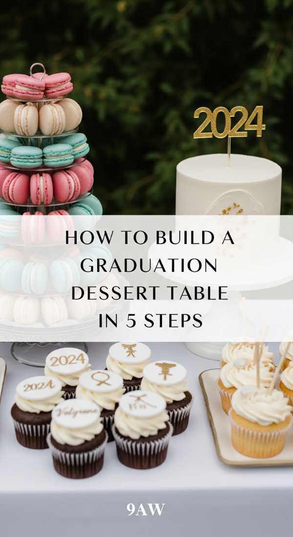 Stunning Graduation Party Dessert Table 69df243385e63