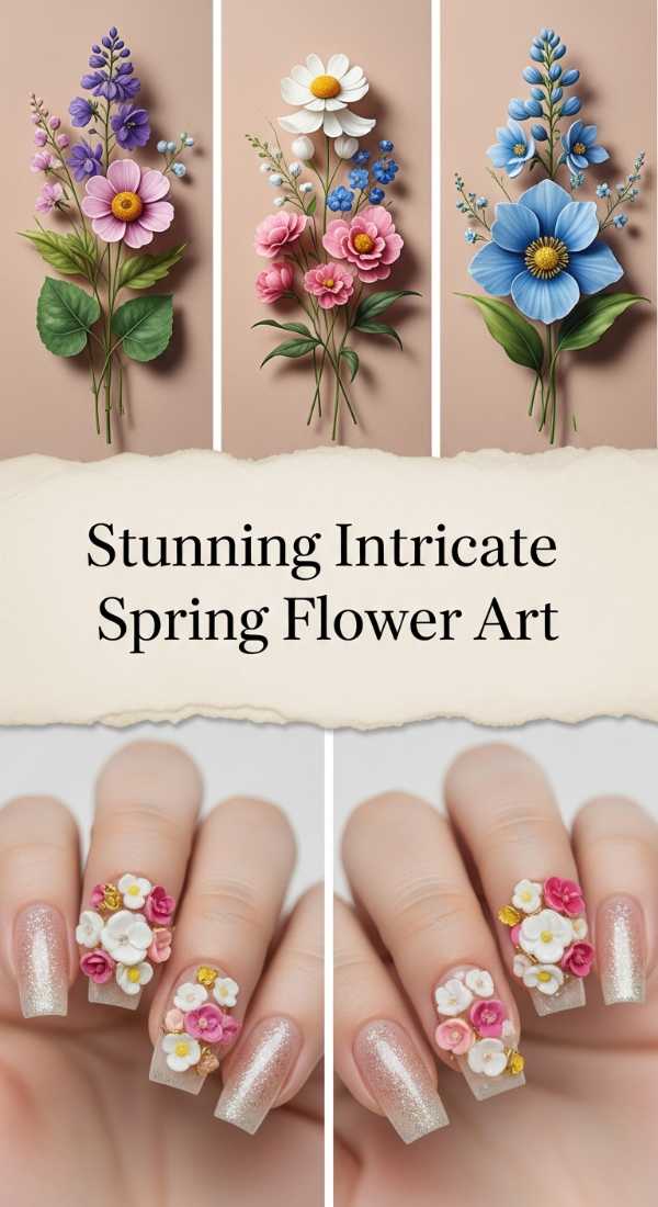 Stunning Intricate Spring Flower Art 69f24a7104d78