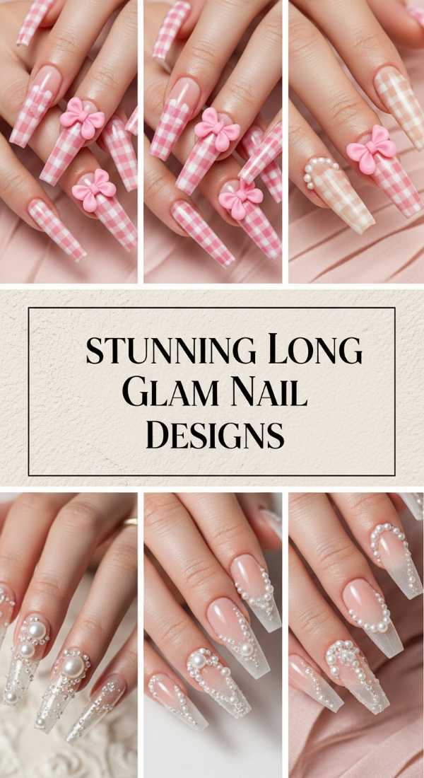 Stunning Long Glam Nail Designs 69e350f0e6f95