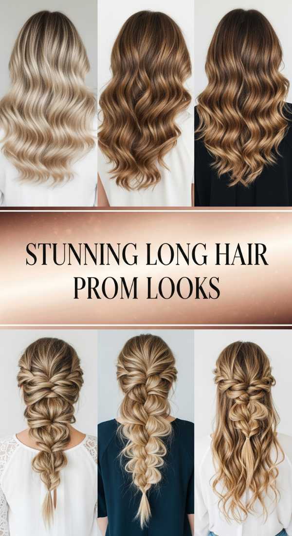 Stunning Long Hair Prom Looks 69f0e30cd2eb4