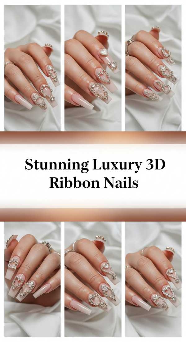 Stunning Luxury 3d Ribbon Nails 69e4e498d02e6