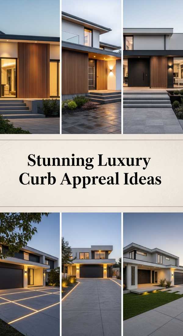 Stunning Luxury Curb Appeal Ideas 69efa26246069