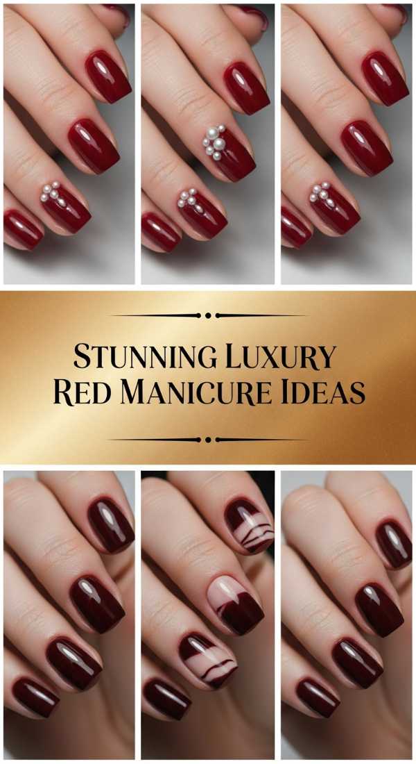 Stunning Luxury Red Manicure Ideas 69ece5a0ad1fe