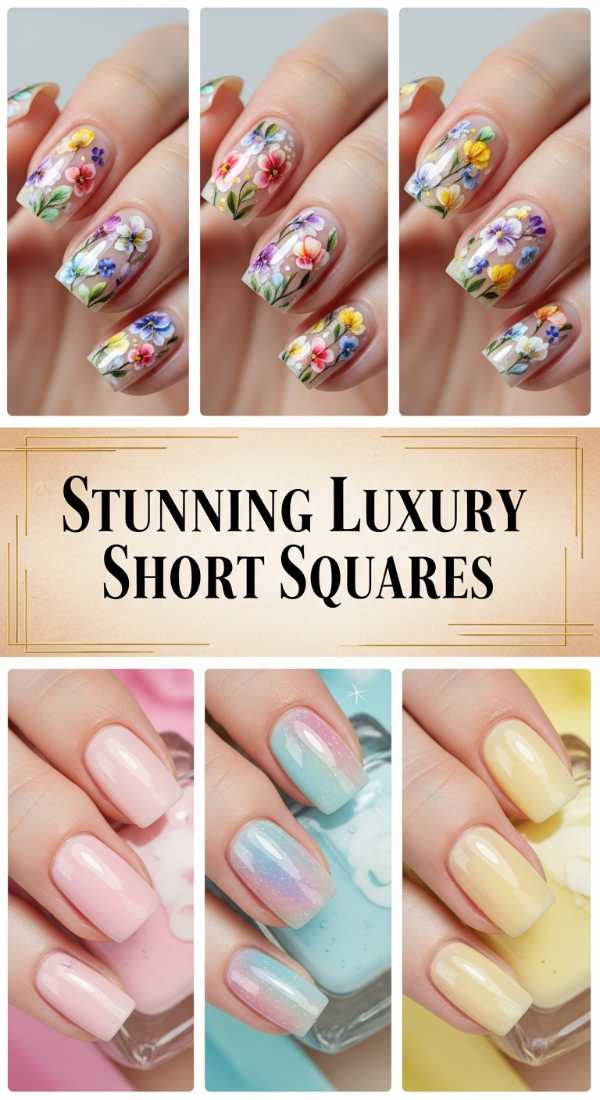 Stunning Luxury Short Squares 69df3ac8a0be5