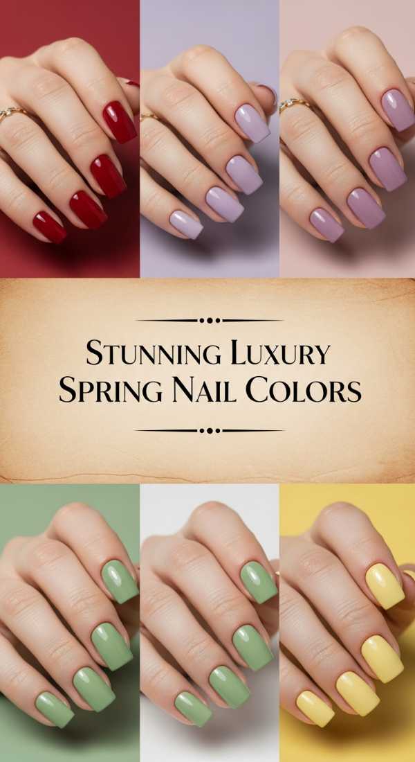 Stunning Luxury Spring Nail Colors 69f2493824be2