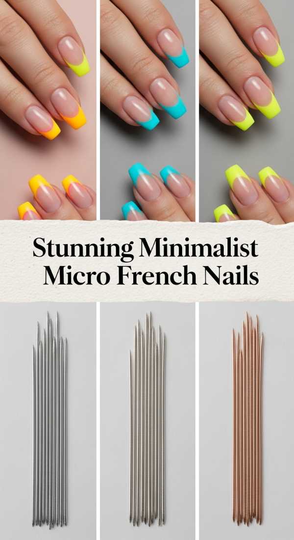 Stunning Minimalist Micro French Nails 69e350f4ec476