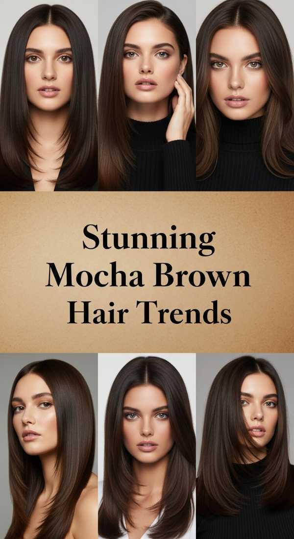 Stunning Mocha Brown Hair Trends 69eced9e0d53b