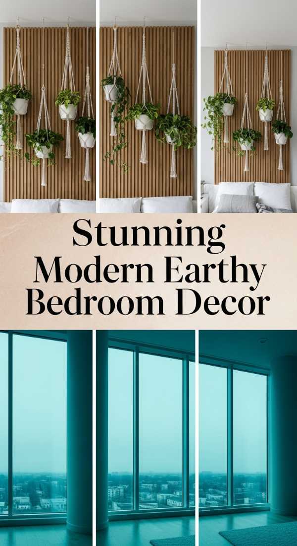 Transform Your Space: The Ultimate Guide to a Cozy Bedroom Sanctuary Stunning Modern Earthy Bedroom Decor 69df467c2a735