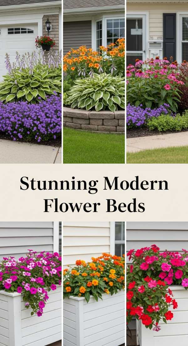 Stunning Modern Flower Beds 69e64c5fee2af
