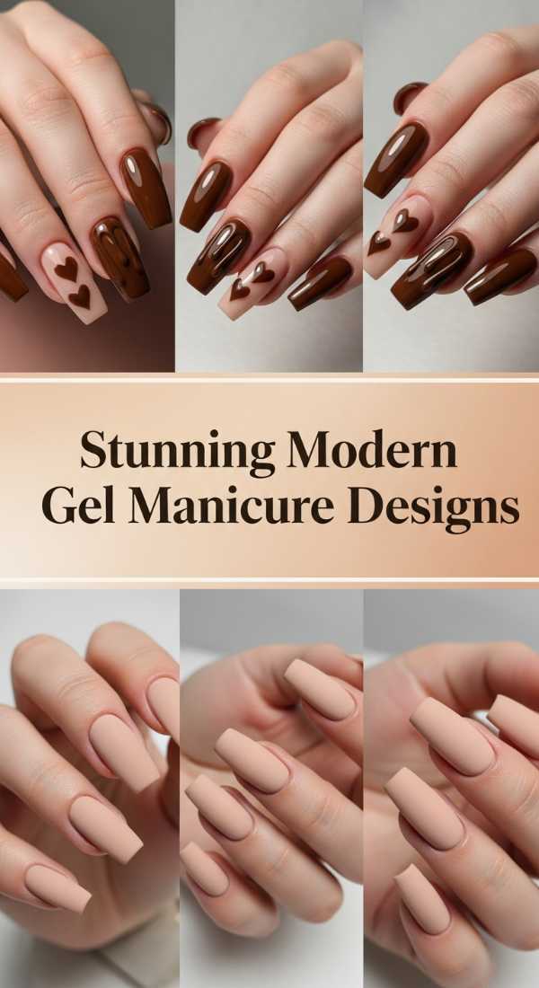 Stunning Modern Gel Manicure Designs 69e905b635a41