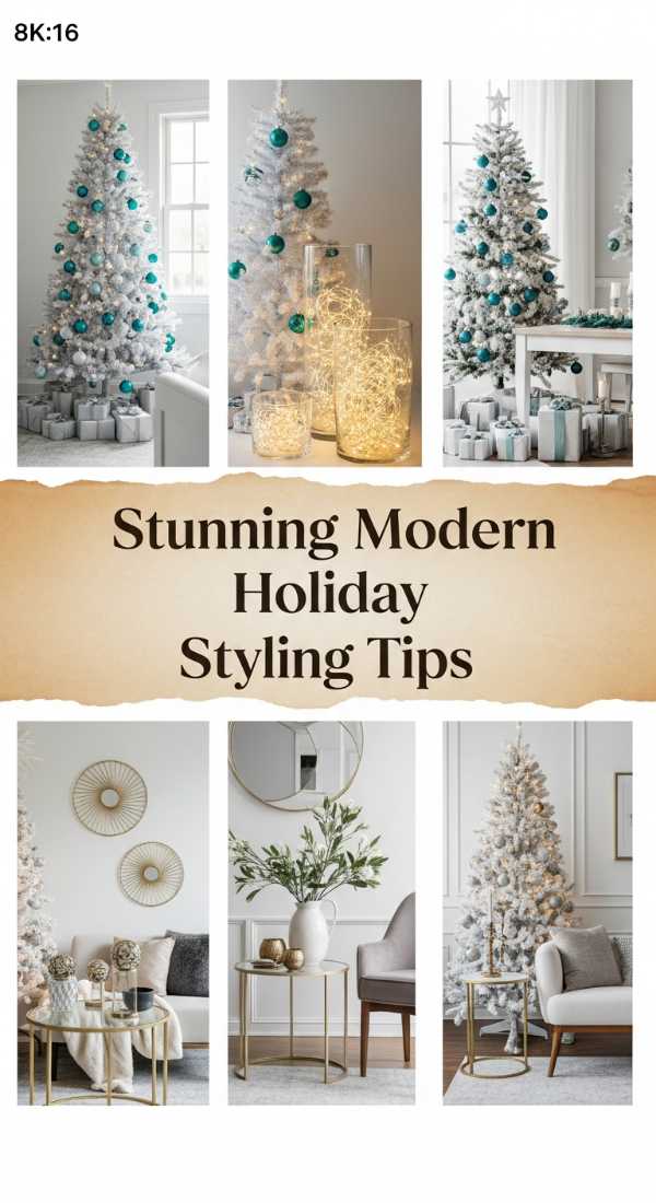 Stunning Modern Holiday Styling Tips 69e51e4e8aec9