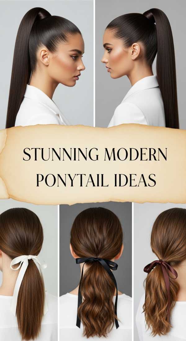 Stunning Modern Ponytail Ideas 69e33a02d1705