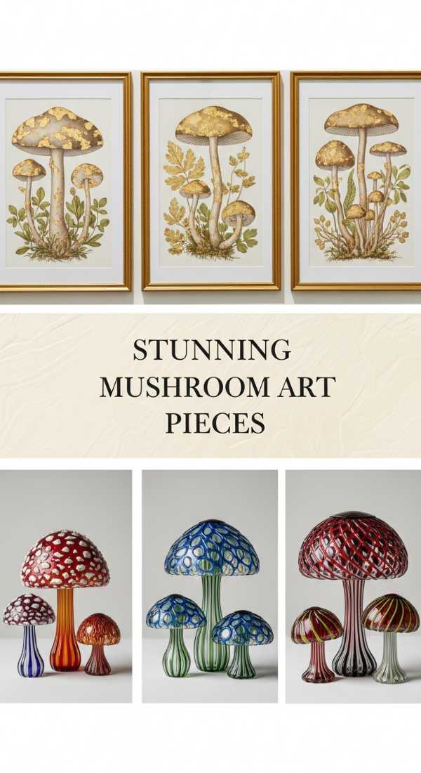 Stunning Mushroom Art Pieces 69ed032e9a82f