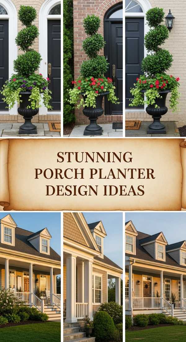 Stunning Porch Planter Design Ideas 69f0e5c33dcf6
