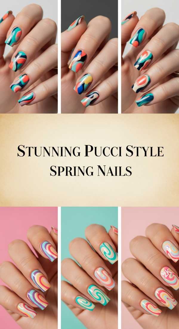 Stunning Pucci Style Spring Nails 69f32d4939605