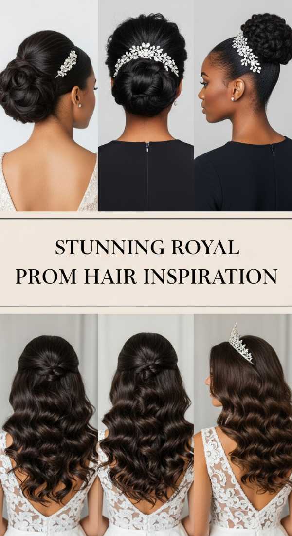 Stunning Royal Prom Hair Inspiration 69e5e1065b6ff
