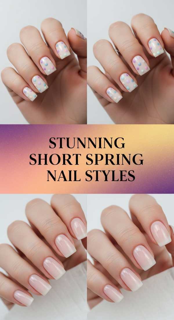 Stunning Short Spring Nail Styles