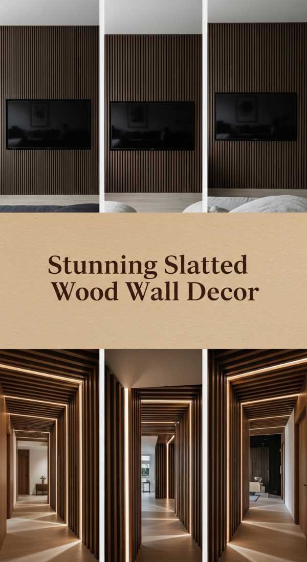 Stunning Slatted Wood Wall Decor 69efa26adbb10