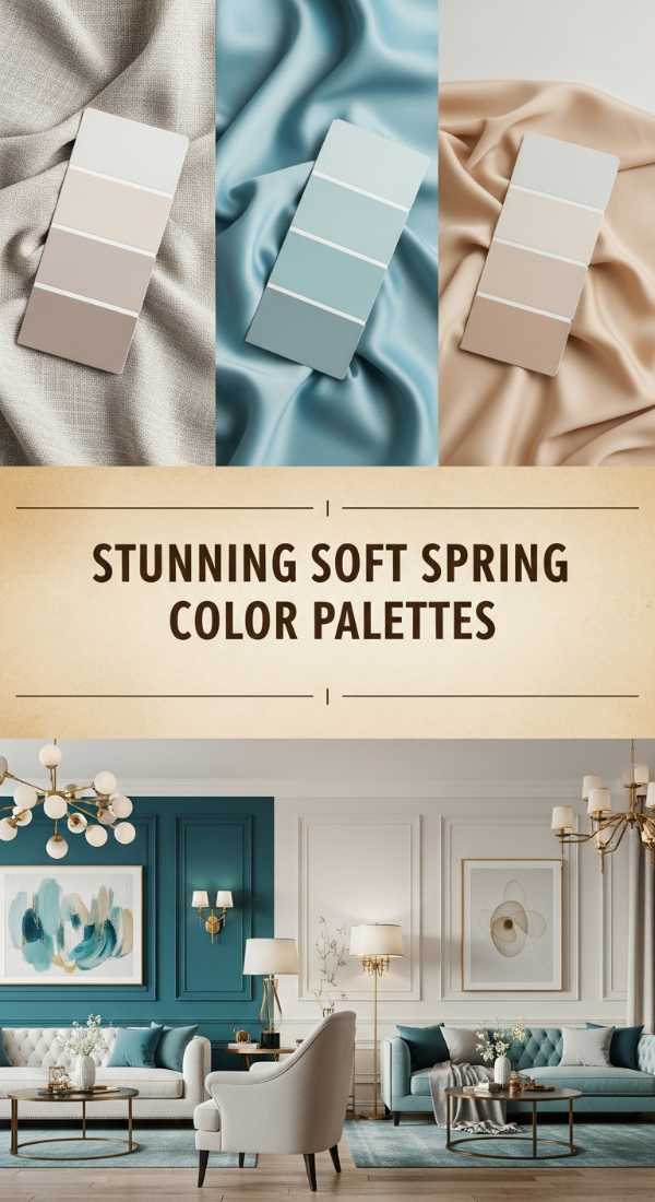 Stunning Soft Spring Color Palettes 69df43debb347