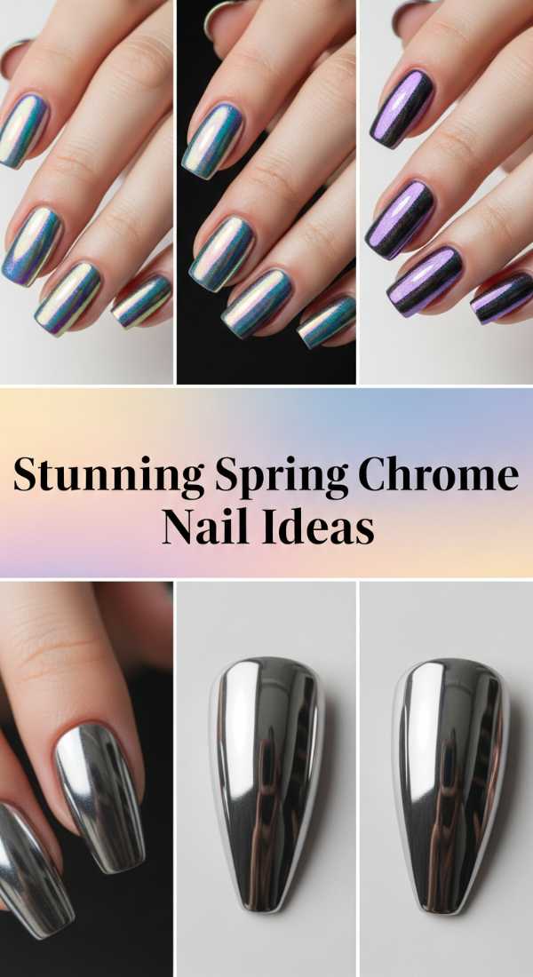 Stunning Spring Chrome Nail Ideas 69f32d5c8ee7c