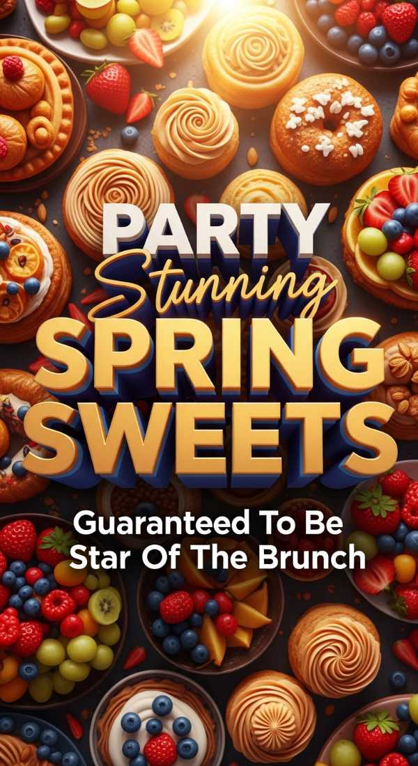Stunning Spring Sweets For Brunch 69e5cc921334d