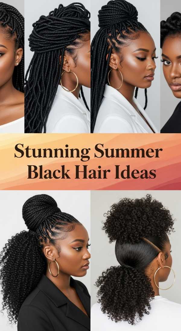 Stunning Summer Black Hair Ideas 69eb966bc0095
