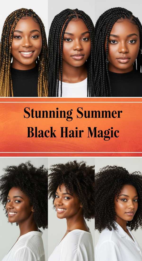 Stunning Summer Black Hair Magic 69df3fc02ff25