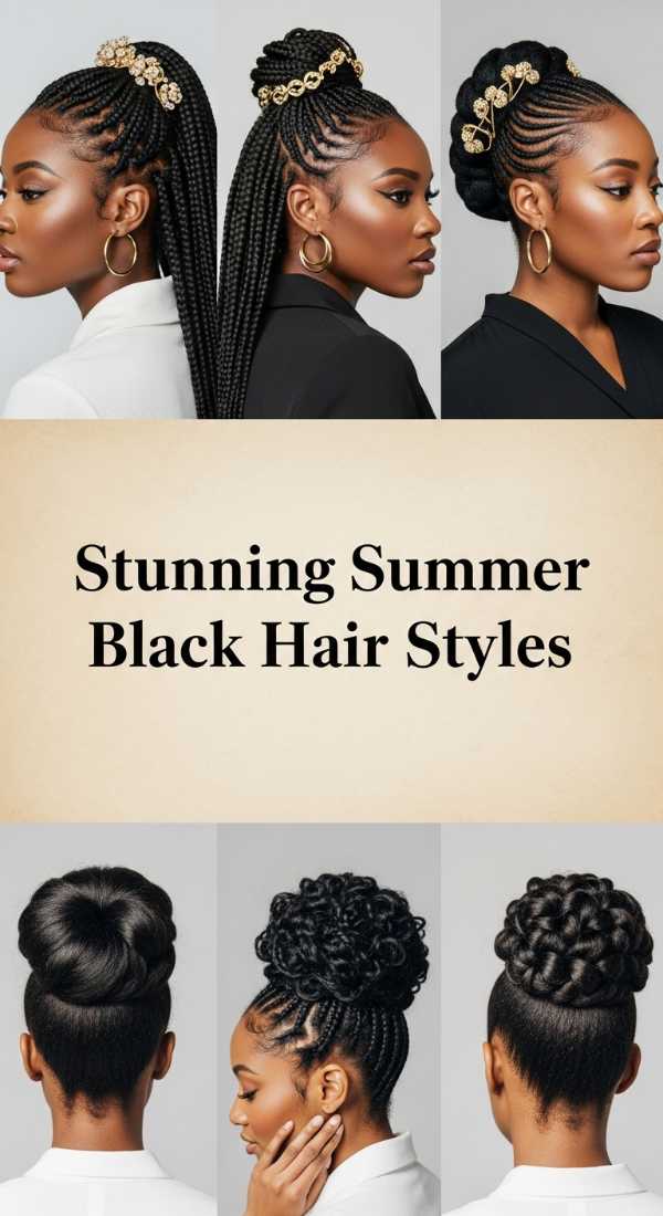 Stunning Summer Black Hair Styles 69dde950cad33