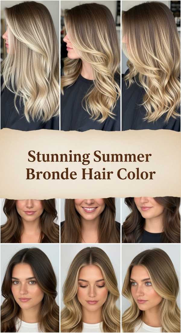 Stunning Summer Bronde Hair Color 69ef4a3bebad6