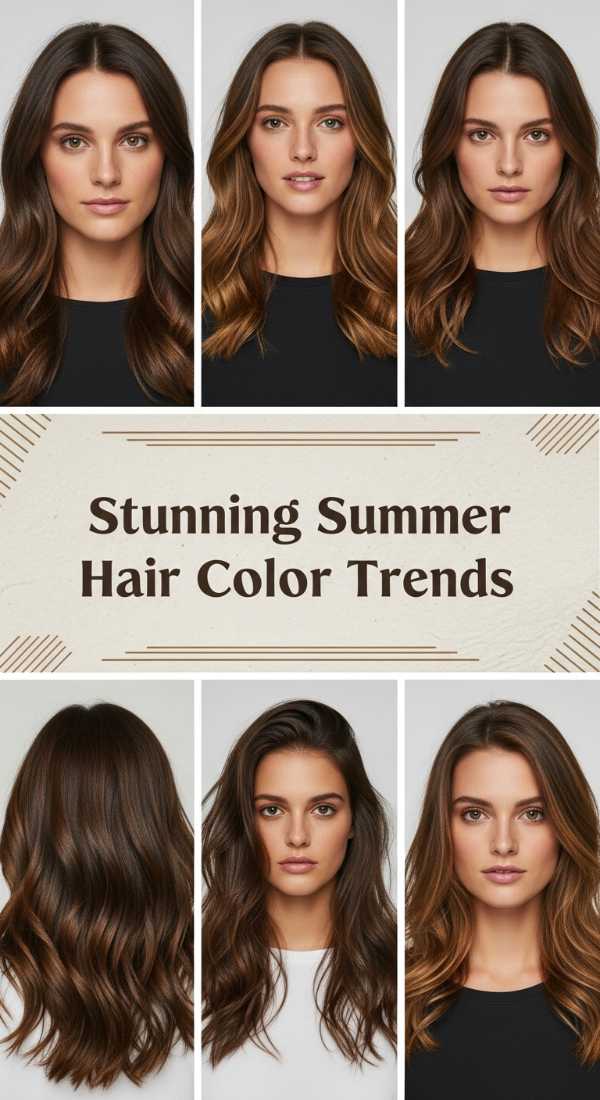 Stunning Summer Hair Color Trends 69ef495971945