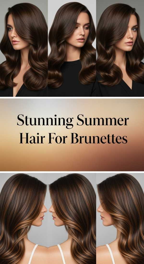 Stunning Summer Hair For Brunettes 69ef4938b7523