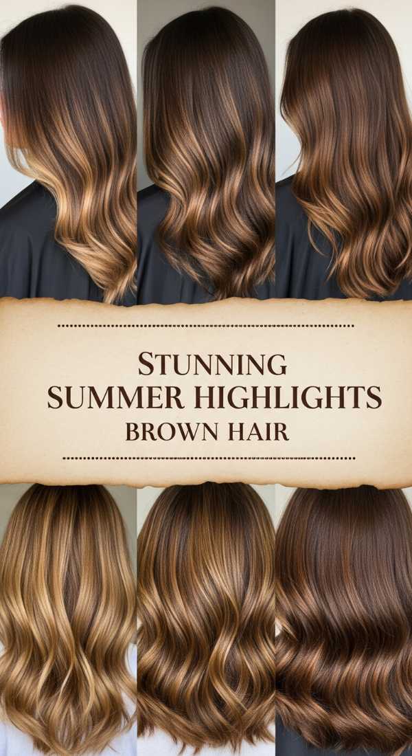 Stunning Summer Highlights Brown Hair 69ef4943e801f