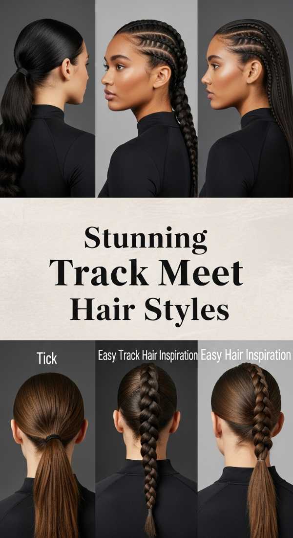 Stunning Track Meet Hair Styles 69ecef8e07f22