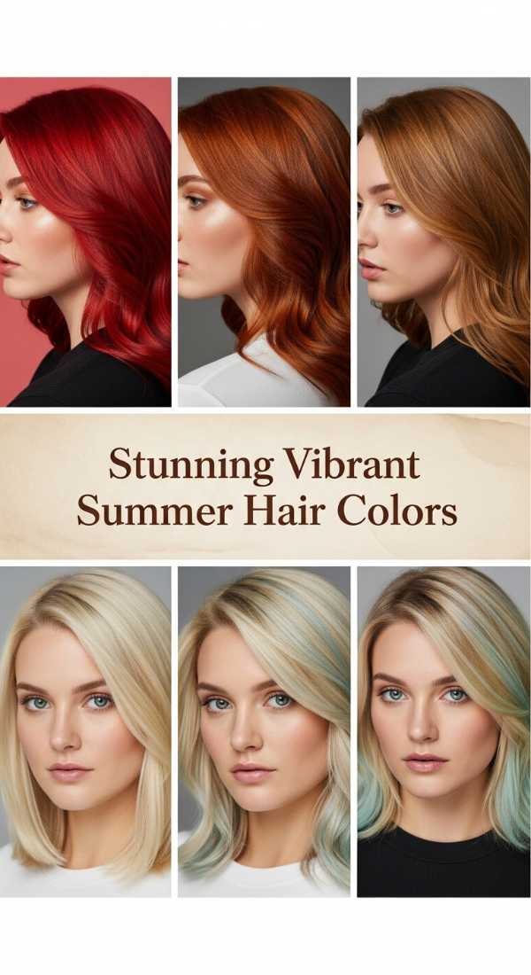 Stunning Vibrant Summer Hair Colors 69e742d7a96d4