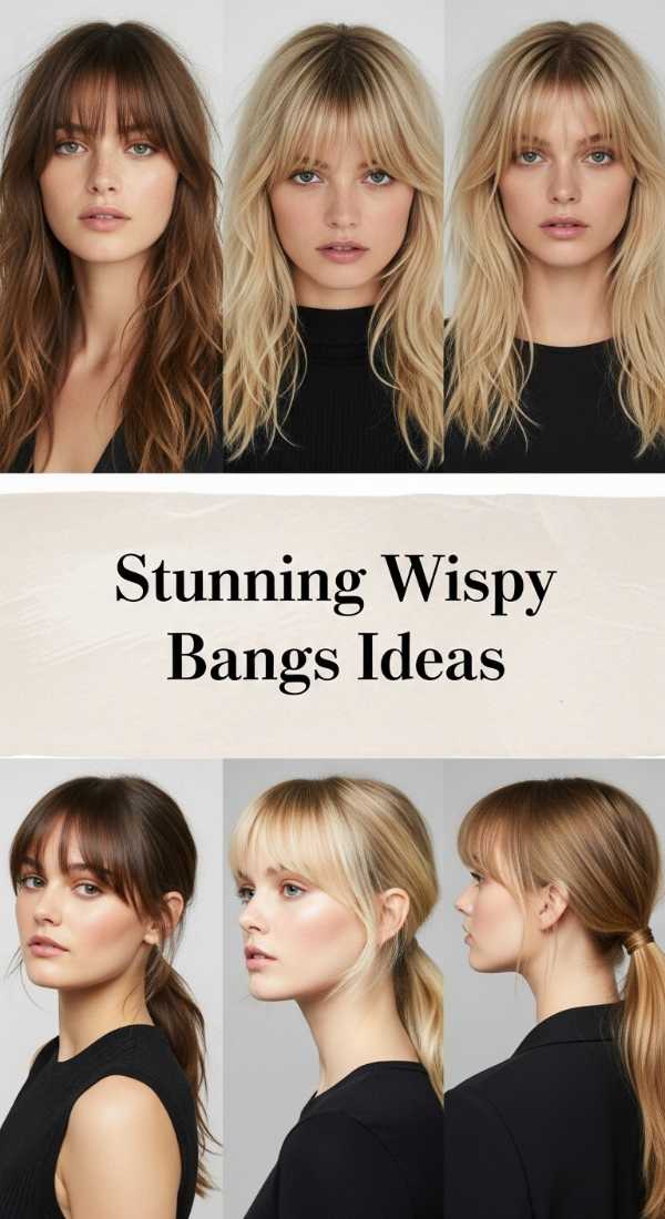 Stunning Wispy Bangs Ideas 69e742c7d423b