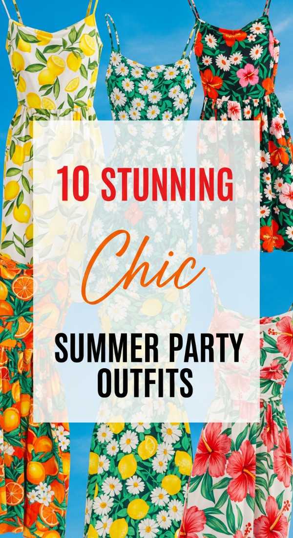Style 10 Stunning Summer Party Outfits Today 69f0ccf4c39d3