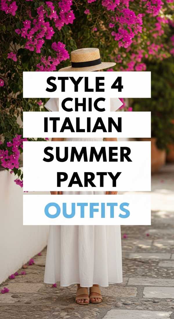 Style 4 Chic Italian Summer Party Outfits 69ecb07b74048