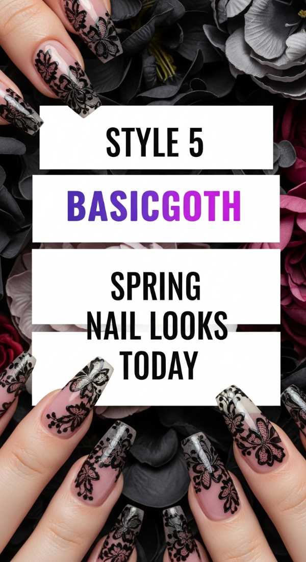 Style 5 Basicgoth Spring Nail Looks Today 69ed0bc158812