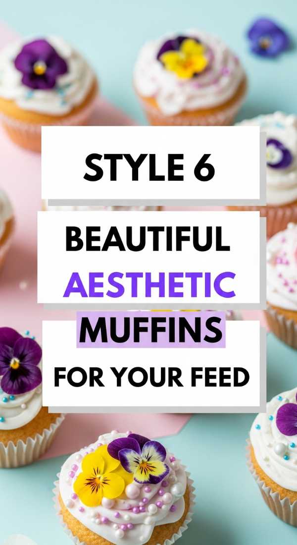 Style 6 Beautiful Aesthetic Muffins For Your Feed 69eb7e236e9ee