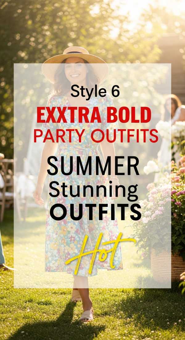 Style 6 Stunning Summer Party Outfits For Your Next Event 69ee4b552e79f