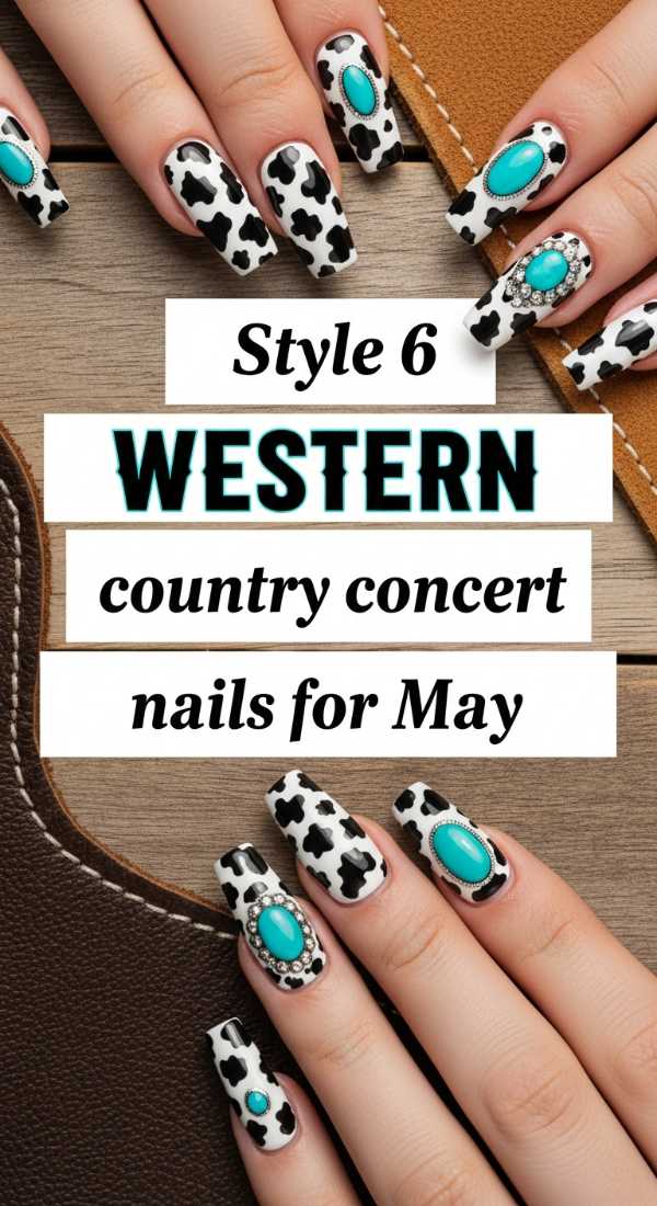 Style 6 Western Country Concert Nails For May 69eba3b754421