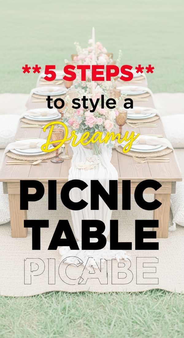 Style A Low Seating Picnic Table In 5 Steps 69f2f0f6cf4bd