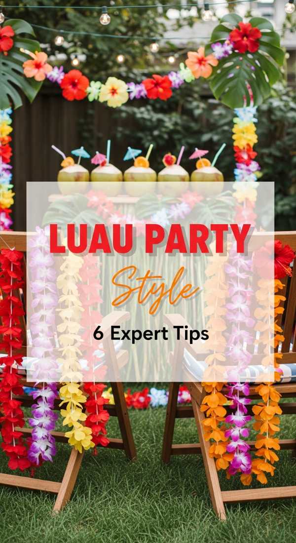 Style A Tropical Luau Party Using 6 Expert Tips 69efa7b5831f9