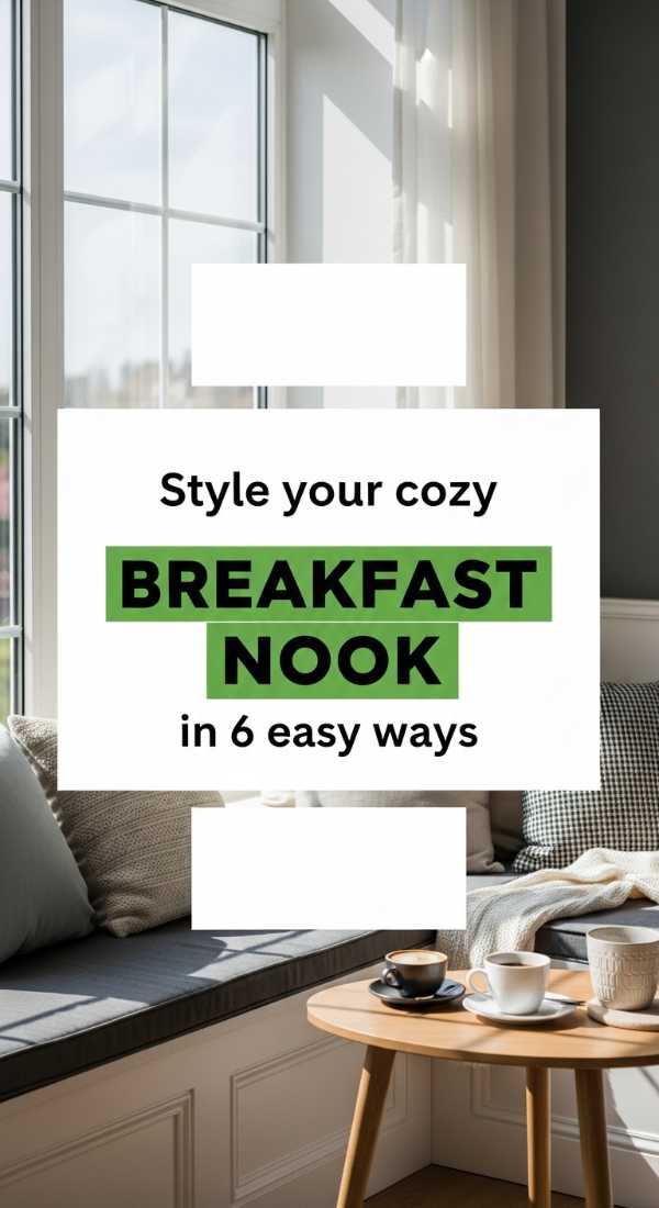 Style Your Cozy Breakfast Nook In 6 Easy Ways 69e9b56fbd311