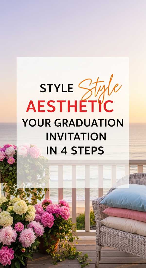 Style Your Graduation Invitation Aesthetic In 4 Steps 69e9f7f24d994