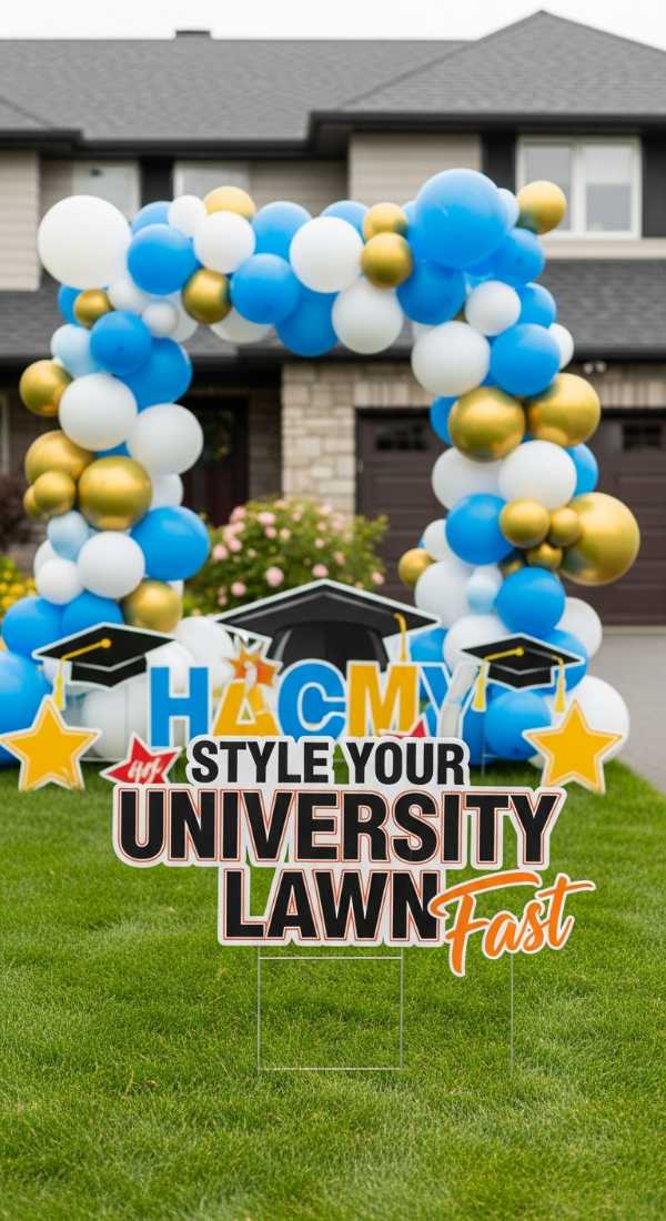 Style Your University Graduation Lawn In 5 Minutes 69ee4b5c9e640