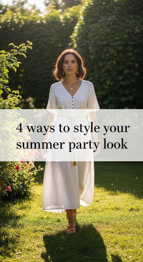 Summer Party Perfection: Decor, Drinks, and Unforgettable Vibes Styling The Perfect Summer Outfit 69de78b5277a1